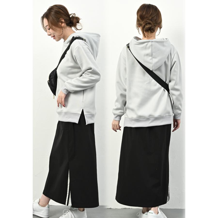 裏起毛 スウェット パーカー トレーナー レディース トップス