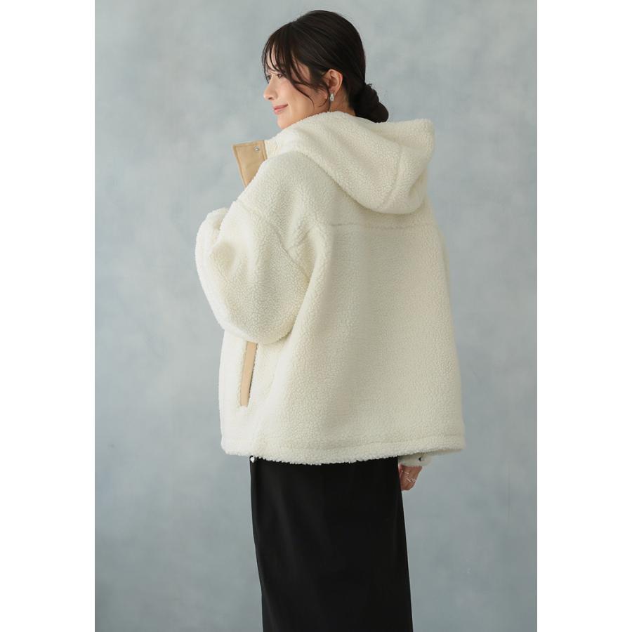 CONVERSE（コンバース） ボアジャケット レディース ボアブルゾン ボア