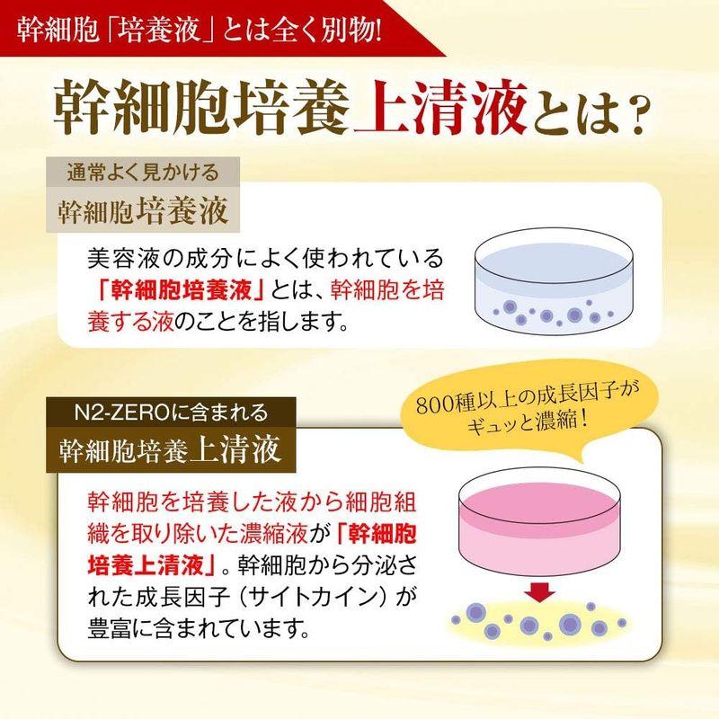 N2-ZERO 導入美容液 ヒト由来幹細胞培養上清液配合 エイジングケア ウイルス検査済 日本製 30ml ZERO N2 導入美容液 ヒト由来幹細胞培養上清液配合 エイジングケア ウイルス検査済 日本製 30ml