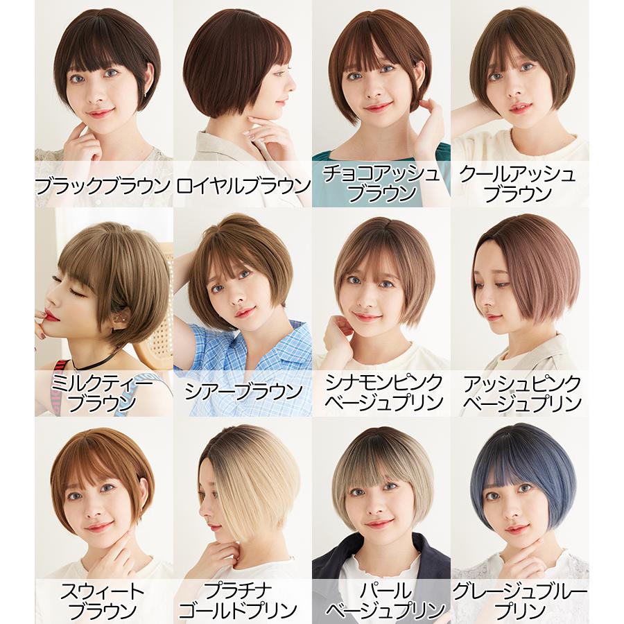 全12色 大人 スタイリッシュ ショート ストレート つむじ 耐熱 全12色 大人 スタイリッシュ ショート ストレート つむじ 耐熱