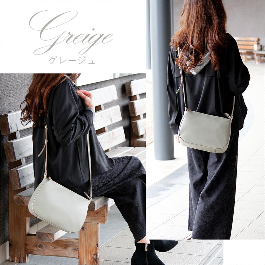 ショルダーバッグ レディース 斜めがけ 軽い 軽量 革 本革 バッグ 日本