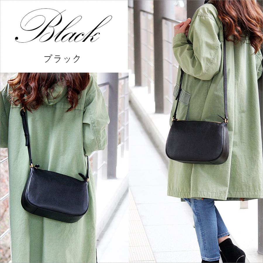 ショルダーバッグ レディース 斜めがけ 軽い 軽量 革 本革 バッグ 日本