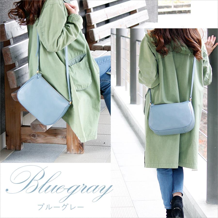 ショルダーバッグ レディース 斜めがけ 軽い 軽量 革 本革 バッグ 日本