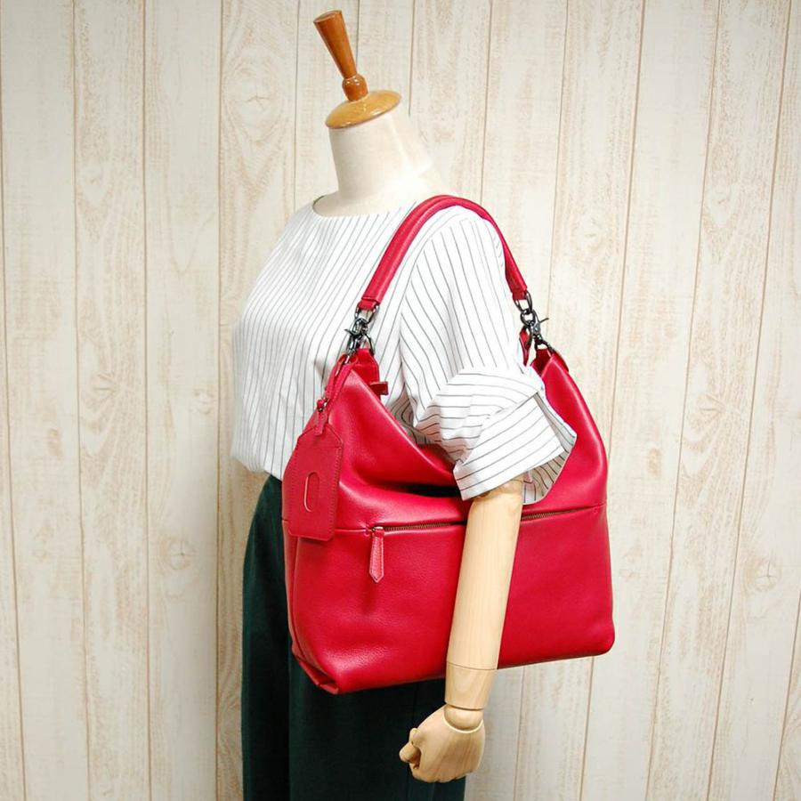 ショルダーバッグ レディース メンズ 斜めがけ 軽い 軽量 2way 革 本革 ハンドバッグ バッグ 日本製 ブランド エールック A3302 爆買の画像