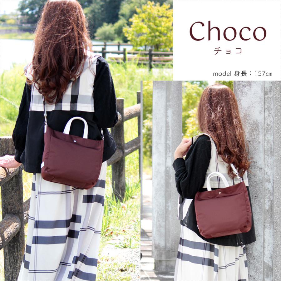 LIME made in japan ミニトートバッグ ナイロン 本革 2way 軽量 日本製