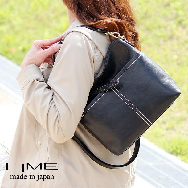 一点物‼️本革レザー 2wayバックパック made in Japan LIME made in japan ショルダーバッグ レディース 本革 デニム