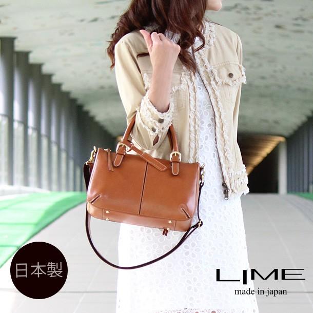 LIME made in japan ショルダーバッグ レディース 軽い 人気 小さめ 本