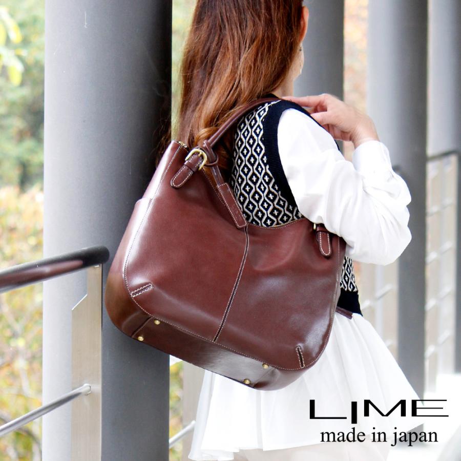トートバッグ A4 本革 レディース 日本製 牛革 レザー 通勤 通学 大きめ 母の日 ライム イズム ビンテージ L1812 | LIME made in japan | 15