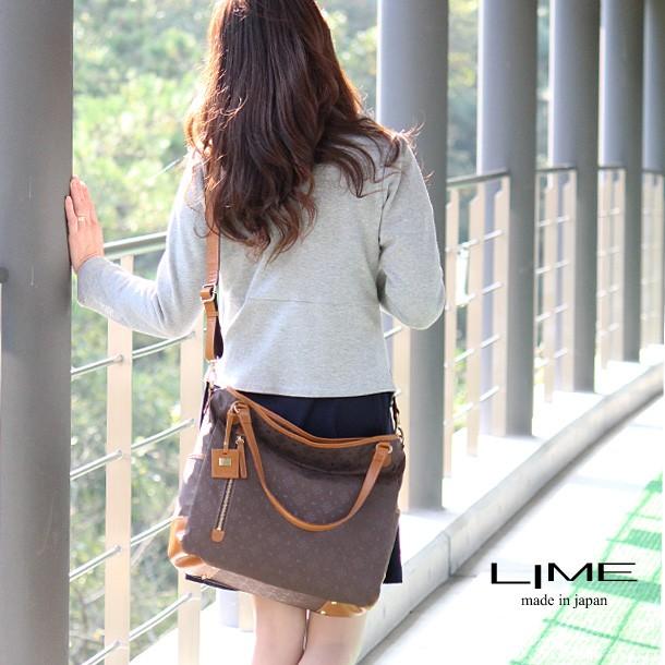 トートバッグ レディース 本革 革 Ａ4 ビジネスバッグ 2way ポリエステルジャガード 軽い 日本製 バッグ マザーズバッグ ライム ベリー L1903 爆買 | LIME made in japan | 11