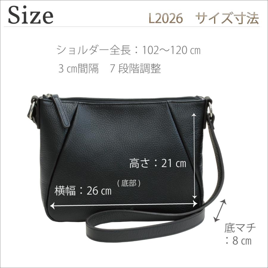 LIME made in japan ショルダーバッグ レディース 本革 斜めがけ