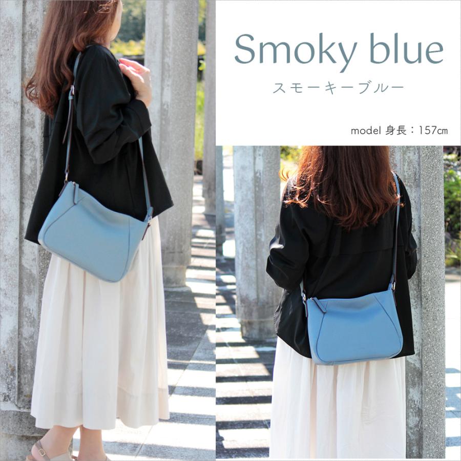 LIME made in japan ショルダーバッグ レディース 本革 斜めがけ