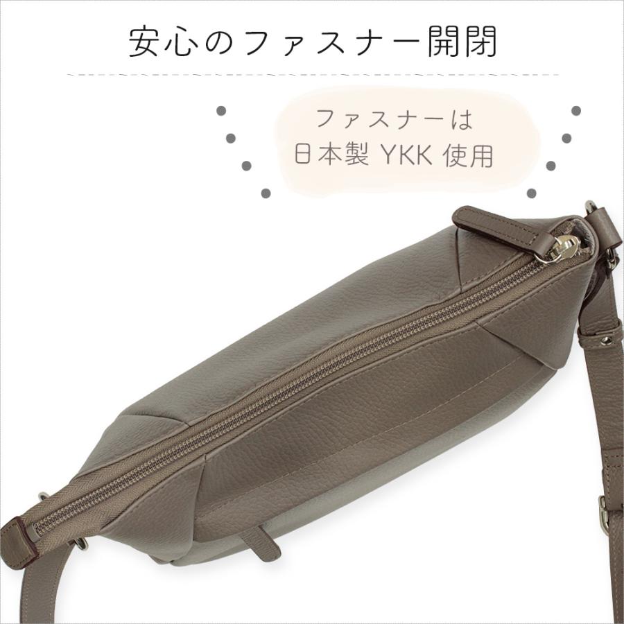 LIME made in japan ショルダーバッグ レディース 本革 斜めがけ