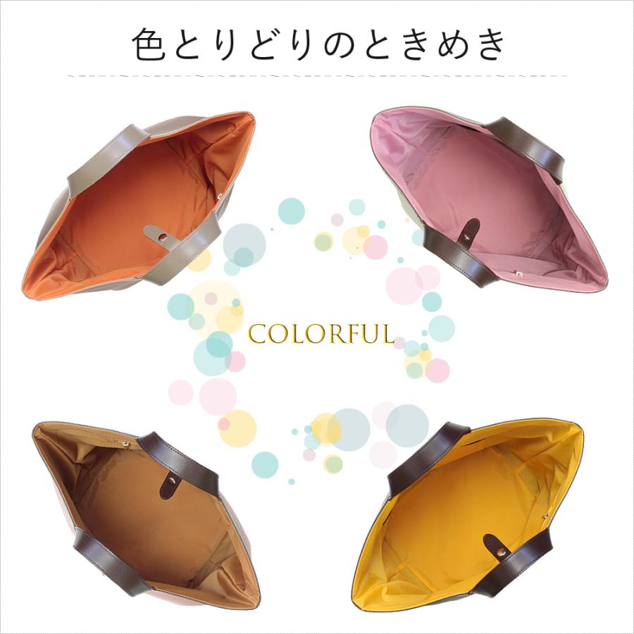 LIME made in japan 撥水 トートバッグ ナイロン 小さめ 革 ブランド