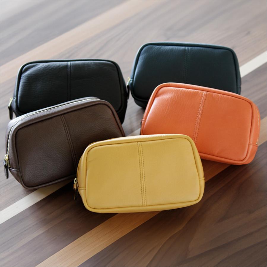 LIME made in japan 爆買 ポーチ 本革 小物入れ 化粧ポーチ 大きめ