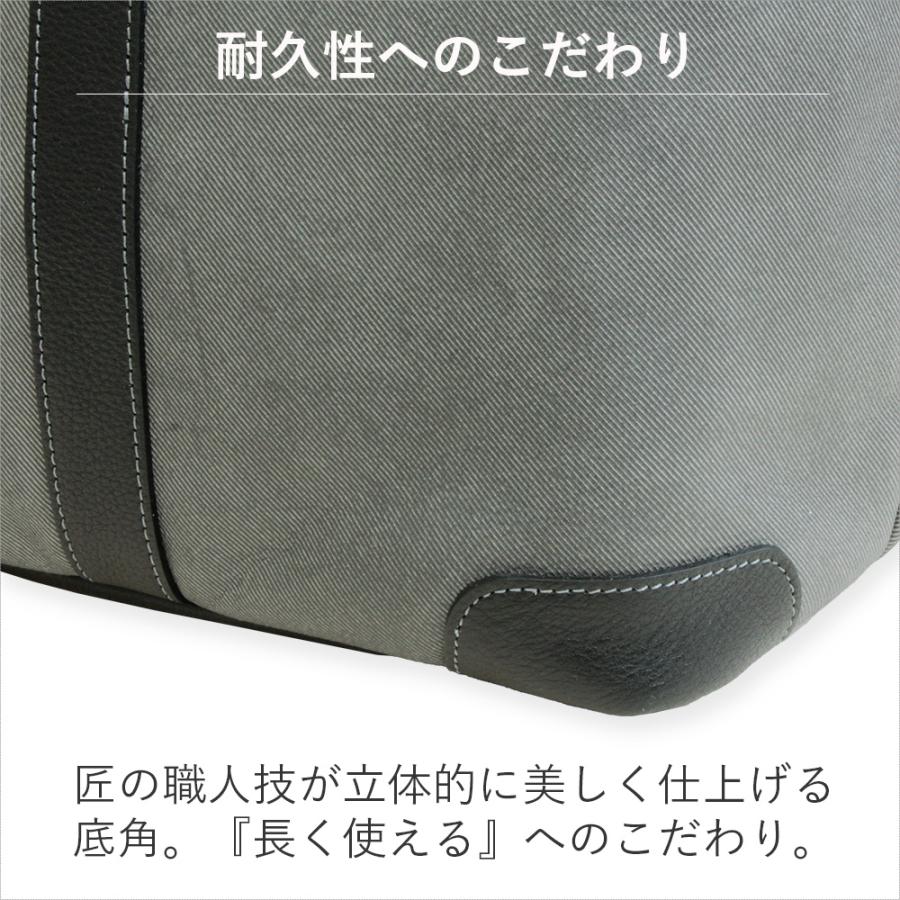 トートバッグ メンズ レディース 本革 デニム調 B4 大きい 大容量 日本製 母の日 ライム デニムレザー Ｌ9052 爆買の画像