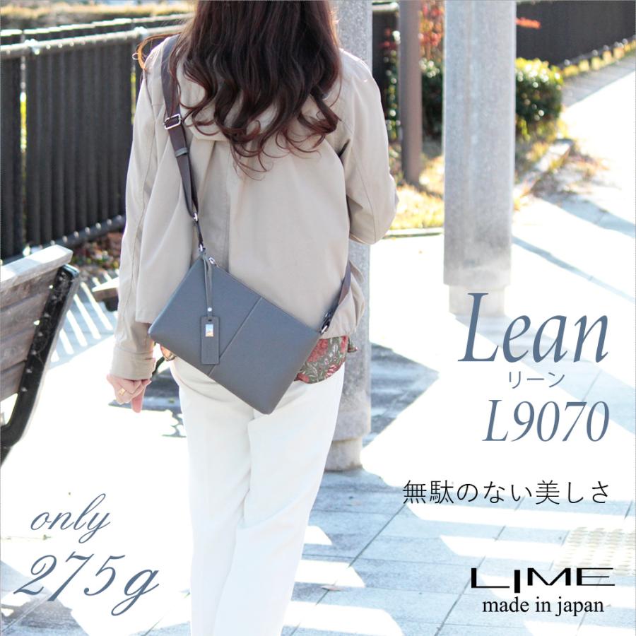 LIME made in japan サコッシュ レディース 本革 革 ショルダー LIME made in japan サコッシュ レディース 本革 革 ショルダー
