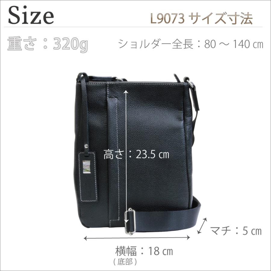 LIME made in japan ショルダーバッグ メンズ レディース 本革 革 斜 