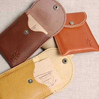 カードケース 名刺入れ どんぐ り レザー の 名刺 ケース 革 小物 名刺ケース カード入れ 日本製 ラブハンズ Lh72 Lh 72 バッグ工房クレオ 通販 Yahoo ショッピング