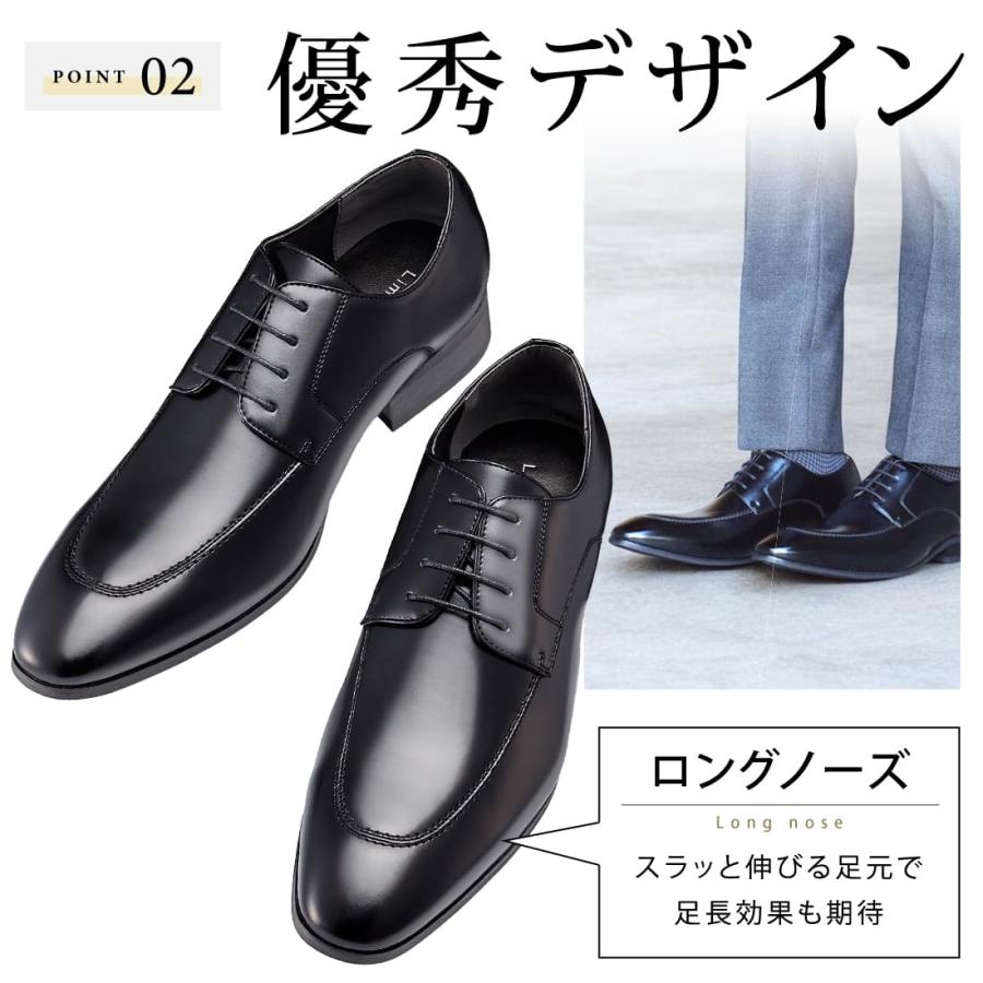 GOHAN 革靴　39 GOHAN】ゴハン 本革 ドレスシューズ 専用リボン紐付き39 - メルカリ