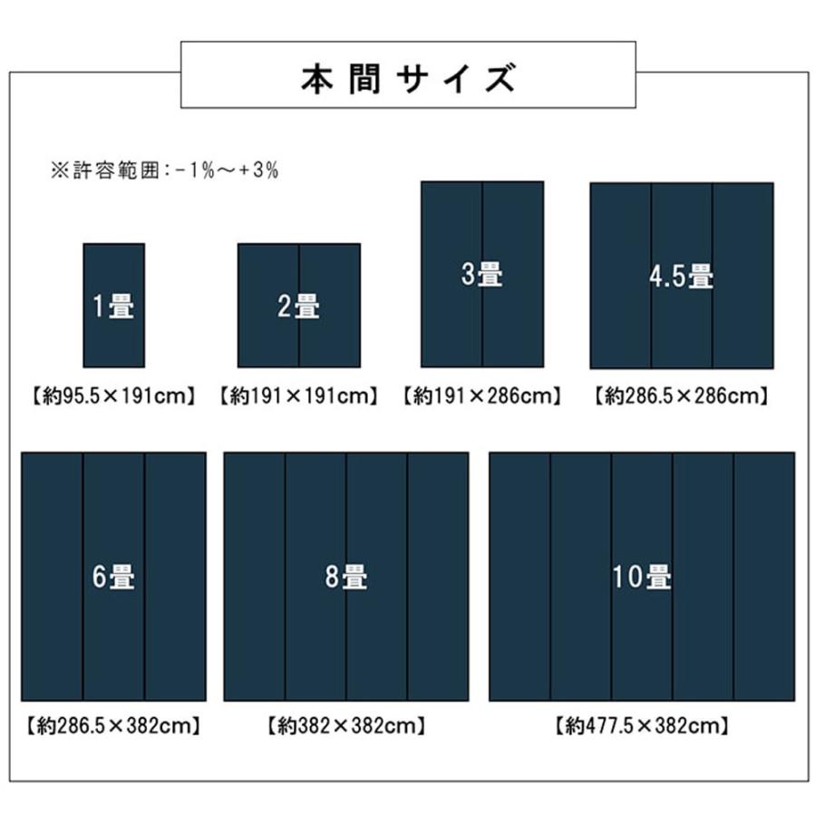 い草 いぐさ 洗える ござ ラグ ラグマット カーペット おしゃれ バルカン 約255×255cm（団地間4.5畳） 4.5帖 国産 日本製 ペット 赤ちゃん 春 夏 敬老の日｜limelime-store｜19