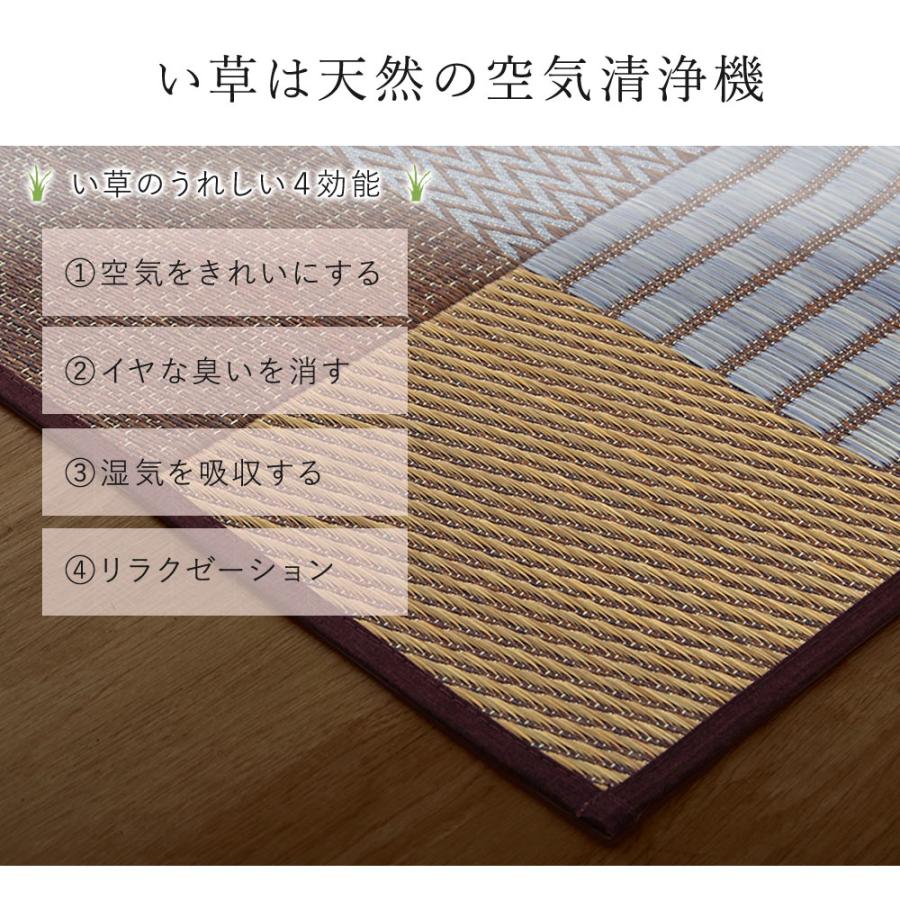 イケヒコ い草 い草ラグ ラグ ラグマット カーペット いぐさ イグサ 