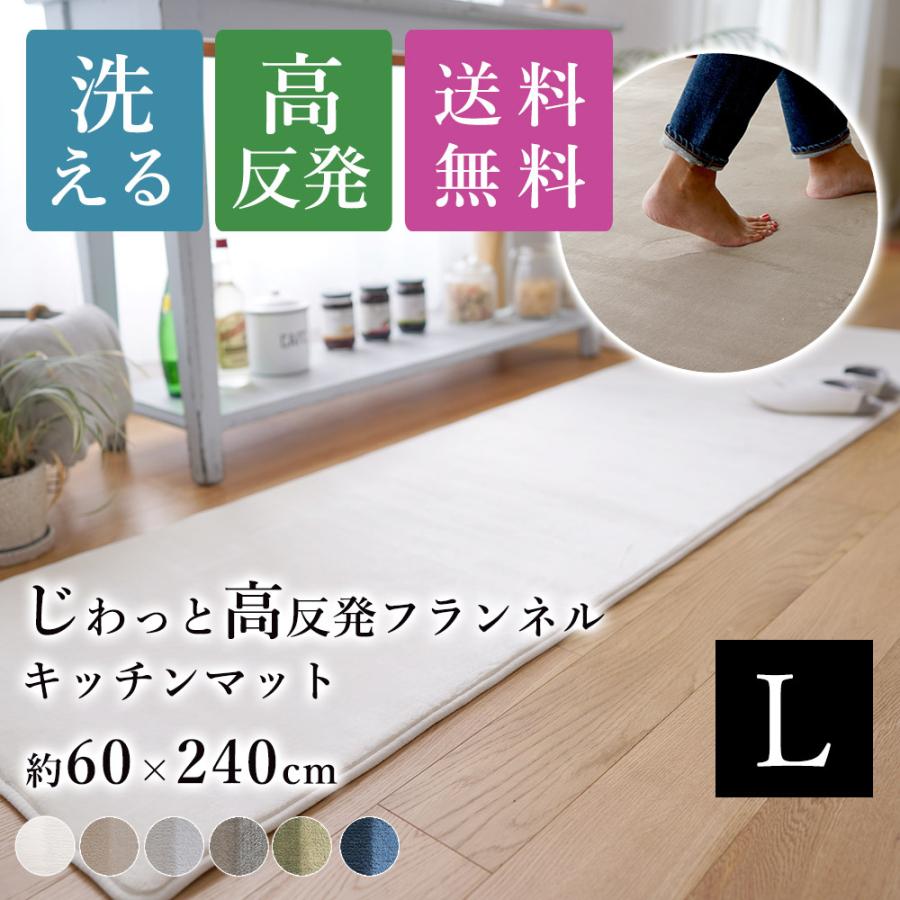 キッチンマット マット カーペット 洗える おしゃれ 北欧 長方形 約60 240cm 高反発 カフカ Ts Limelime ライムライム インテリア 通販 Yahoo ショッピング