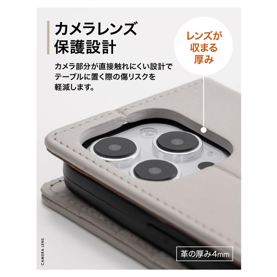 iPhone ケース 手帳型 本革 iPhone17 Pro Max iPhone17e 16e ケース iPhone16/15/14/13シリーズ対応 手帳型ケース カバー カード収納 ポケットつき スタンド | TEIQ | 16