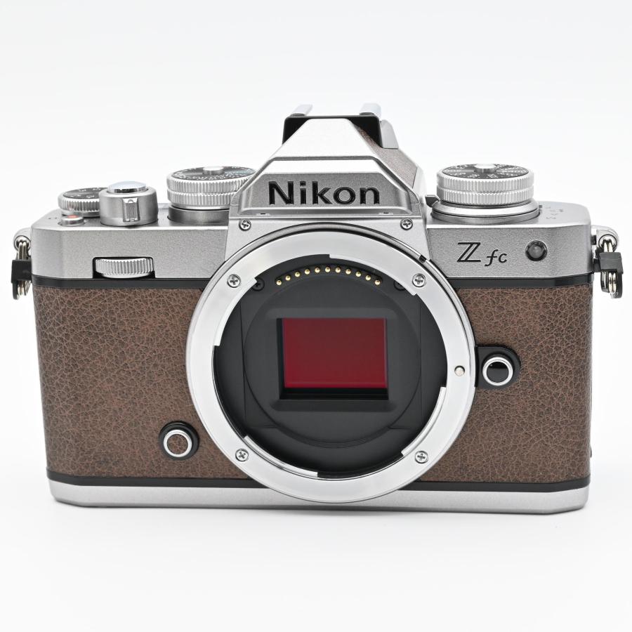 Nikon Z fc ボディ プレミアムエクステリア張替済み ウォルナットブラウン ショット数 10624回 ★美品★の画像