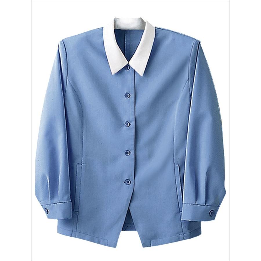 ジャケット ジャケットブラウス 長袖 レディース オフィス ワーク UNIWEAR ユニウェア L-9940 日本製生地使用