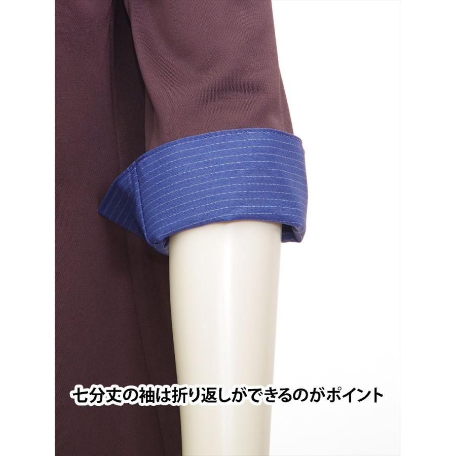 ポロシャツ レディース UNIWEAR ユニウェア チュニック丈 P-1316 日本製生地使用 ポロシャツ 七分袖 レディース UNIWEAR ユニウェア P-1318 日本