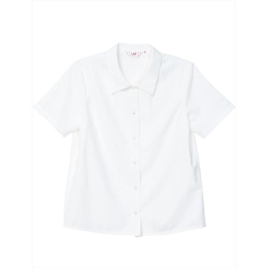 ブラウス 半袖 レディース オフィス ワーク UNIWEAR ユニウェア SL-138 日本製生地使用