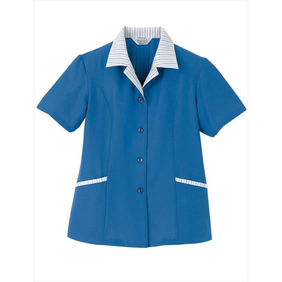 スモック 半袖 レディース UNIWEAR ユニウェア SL-740 日本製生地使用