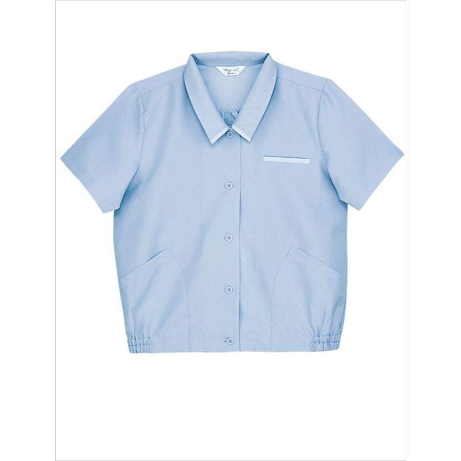ブルゾン 半袖 レディース UNIWEAR ユニウェア SL-893 日本製生地使用