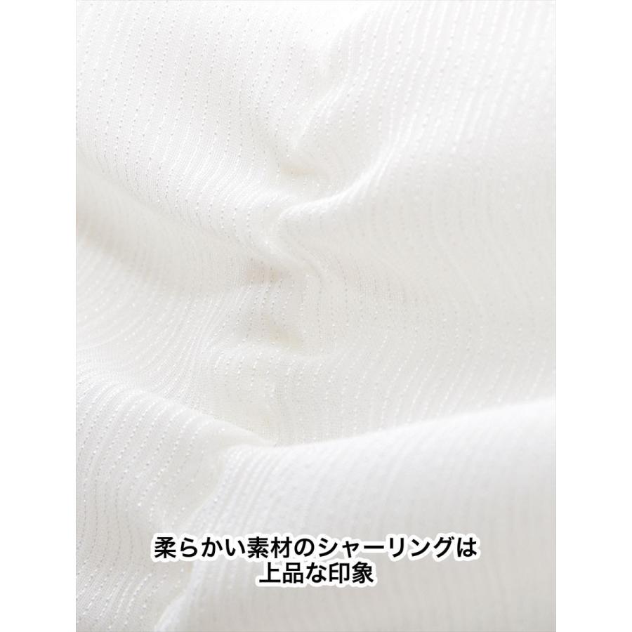 カットソー 半袖 レディース Li-fin リフィン YI-52 ホワイト 日本製生地、国内縫製、メーカー直販｜limit-tsuhan｜04