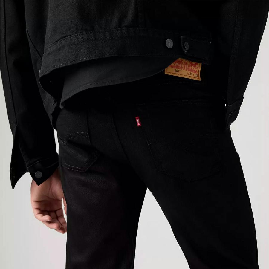 Levi's（リーバイス） LEVIS 501 ORIGINAL FIT STRETCH LEANS BLACK