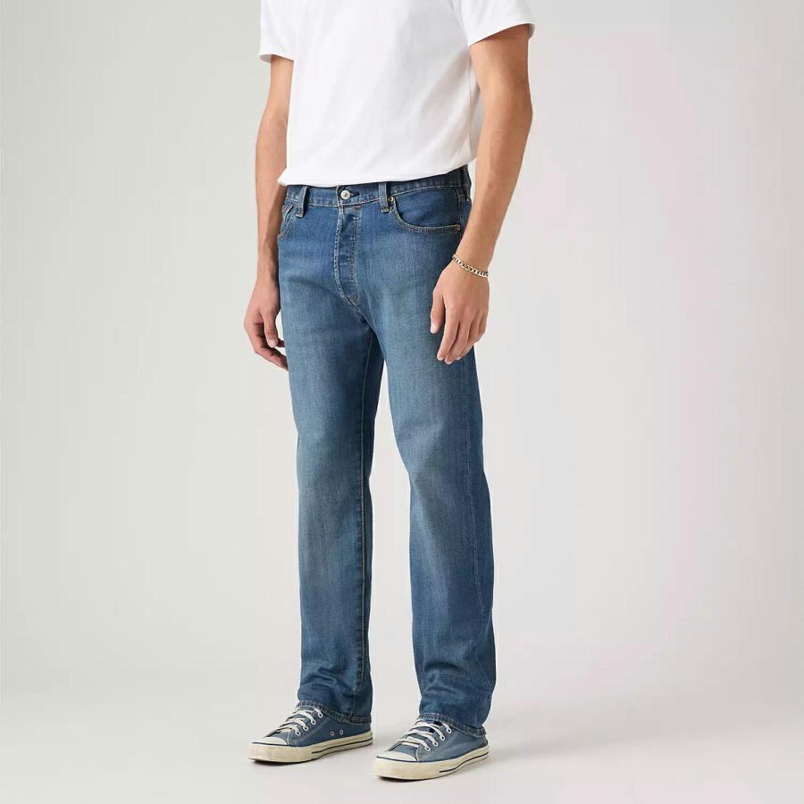 Levi's（リーバイス） LEVIS 501 ORIGINAL FIT STRETCH LEANS MEDIUM