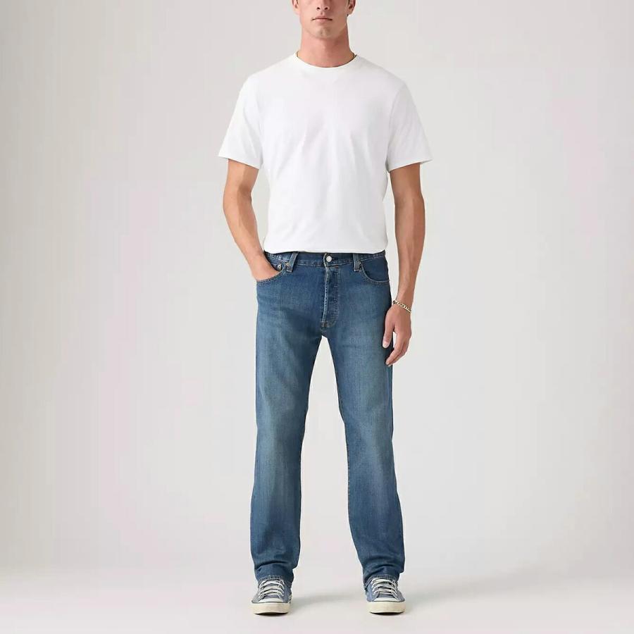 Levi's（リーバイス） LEVIS 501 ORIGINAL FIT STRETCH LEANS MEDIUM