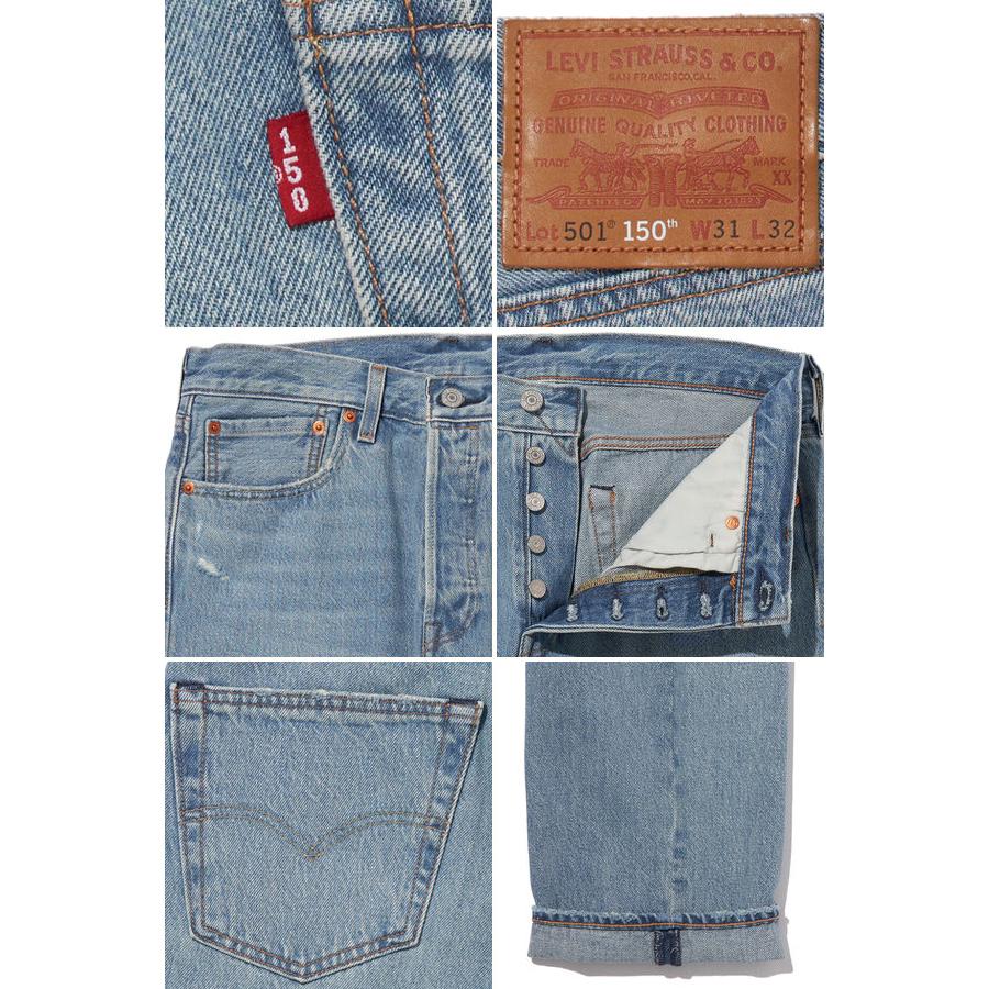 Levi's（リーバイス） LEVIS 501 150th LIGHT INDIGO 005013385 WORN