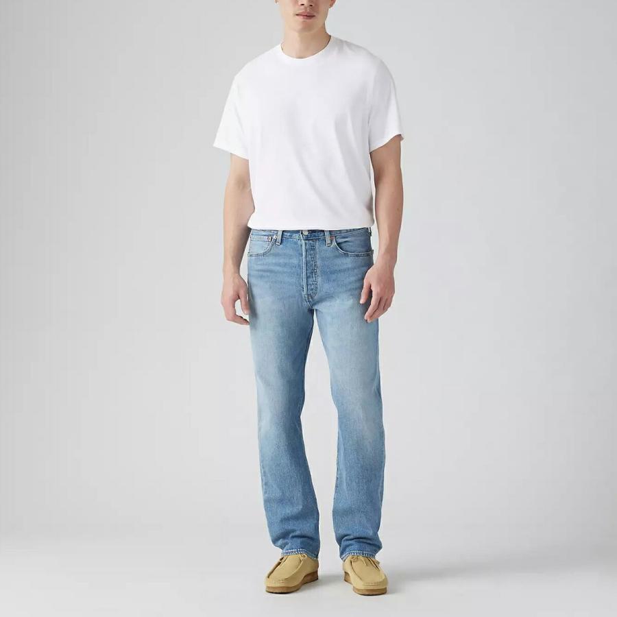 Levi's（リーバイス） LEVIS 501 ORIGINAL FIT STRETCH LEANS MEDIUM