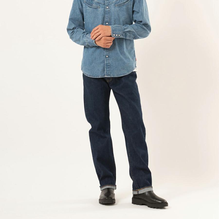 Levi's（リーバイス） 501 オリジナル セルビッジ デニム ダーク