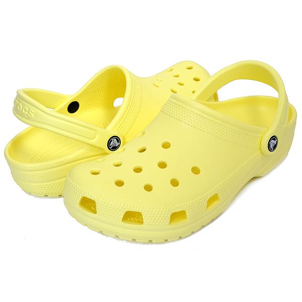 crocs CLASSIC SULPHUR 10001-75u クロックス クラシック クロッグ サァルファ イエロー サンダル ミュール CLOG｜limited-edition｜02