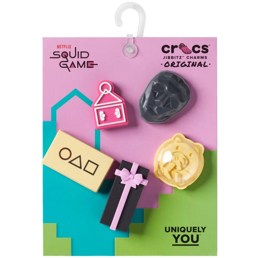 crocs JIBBITZ SQUID GAME 5 PACK 10014064 クロックス ジビッツ crocs JIBBITZ SQUID GAME 5 PACK 10014064 クロックス ジビッツ