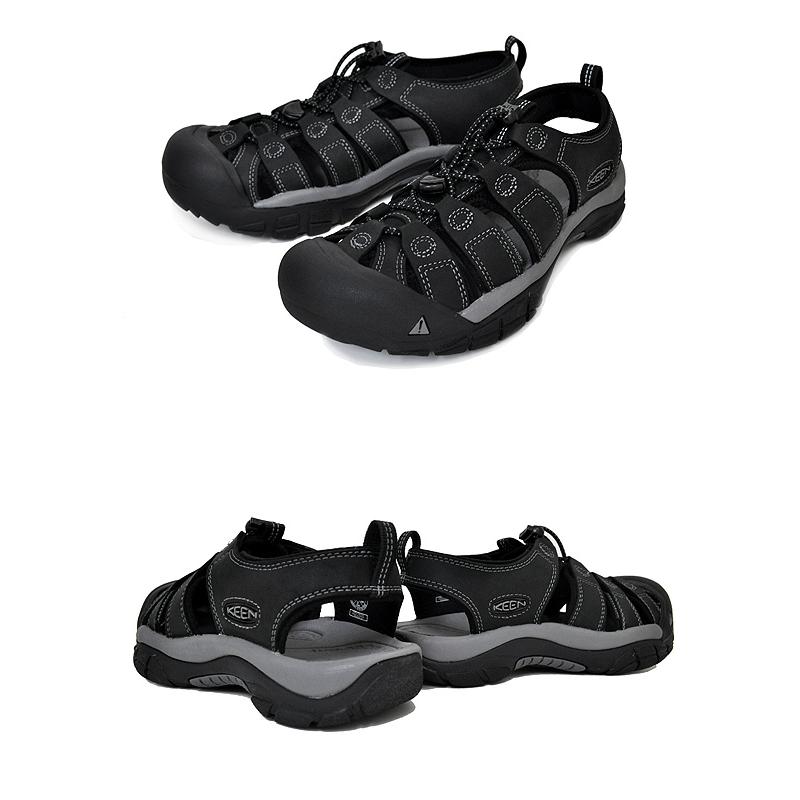 KEEN（キーン） KEEN NEWPORT M BLACK/STEEL GREY 1022247 ニュー