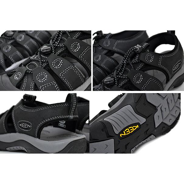 KEEN（キーン） KEEN NEWPORT M BLACK/STEEL GREY 1022247 ニュー
