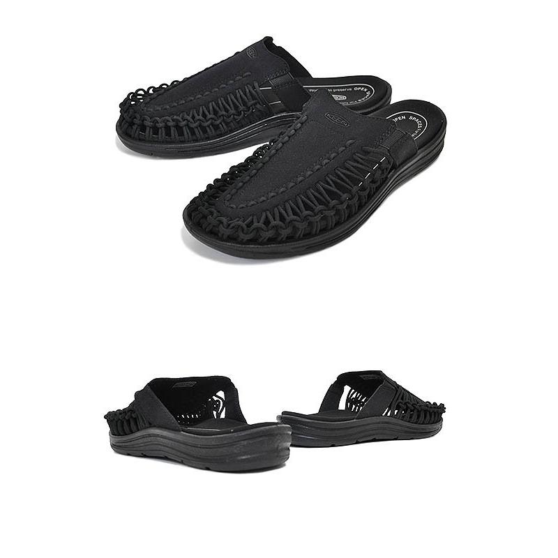 KEEN（キーン） KEEN UNEEK II SLIDE BLACK/BLACK 1022371 ユニーク 2