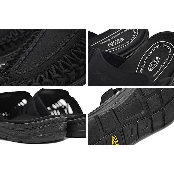 『極美品』KEEN キーン（ユニーク ツー スライド）サンダルBLACK25cm KEEN（キーン） KEEN UNEEK II SLIDE BLACK/BLACK 1022371 ユニーク 2