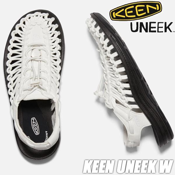 KEEN（キーン） KEEN UNEEK W STAR WHITE/BLACK 1023170 ユニーク