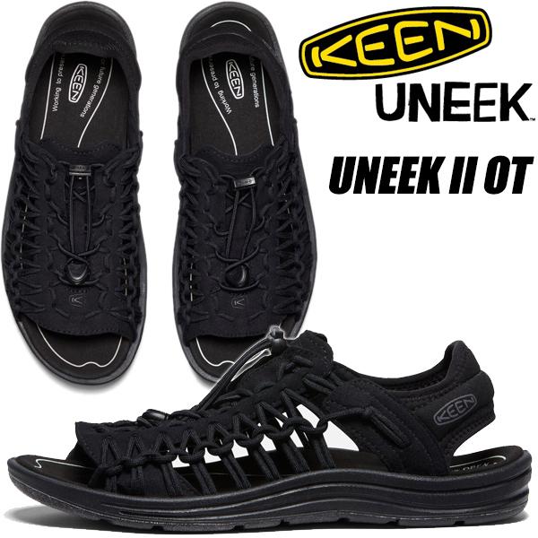 KEEN（キーン） KEEN UNEEK II OT BLACK/BLACK 1027290 ユニーク ツー