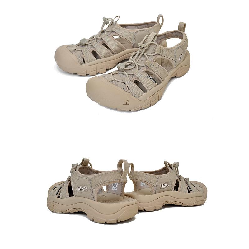 美品 KEEN SAFARI サファリ スポーツ サンダル ベージュ 24cm KEEN（キーン） KEEN NEWPORT H2 W MONO CHROME/SAFARI 1027353 ニュー
