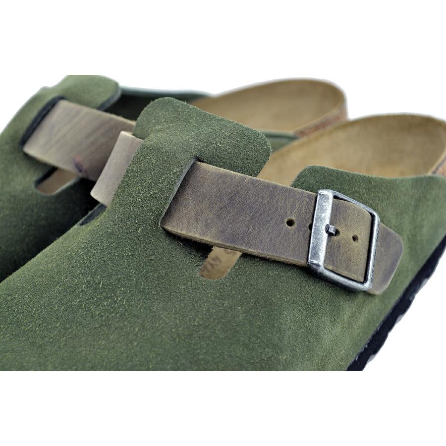BIRKENSTOCK ビルケンシュトック BOSTON ボストン UK37 ビルケンシュトック ボストン チャンキー スエードレザー